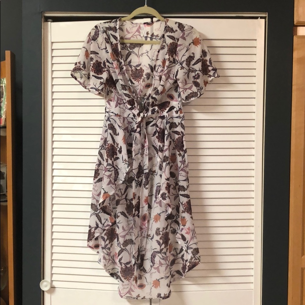 Floral long top
